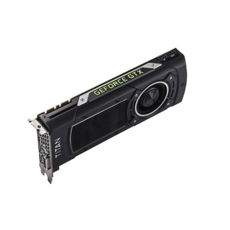 100% diuji merek asli NVIDIA GeForce GTX Titan X 12GB 384bit GDDR5 HDMI DP DVI PCI Express 3.0 kartu grafis