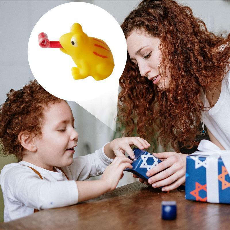 กบตลกของเล่นแบบบีบลิ้นบีบของเล่นฝึกประสาทสัมผัสของเล่นโต๊ะทำงานของเล่น Relief คลายเครียดสำหรับเด็กและผู้ใหญ่