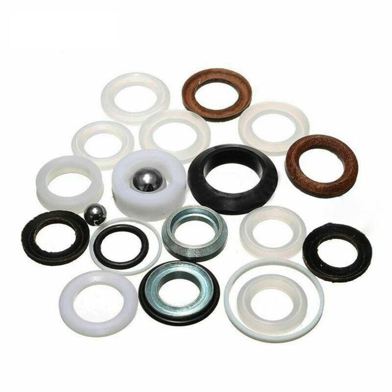 Junket Ring Sealing Set for Paint Sprayer, Acessórios Variedade, Equipamentos Suprimentos, 12mm-27mm, 390, 395, 490, 495, 595, 23Pcs