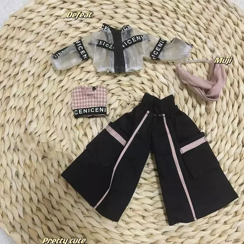Mode Leuke Casual 30Cm Poppenkleding Verkleed Kleding 1/6 Bjd Pop Outfit Set Meisje Speelgoed Cadeau Pop Accessoires
