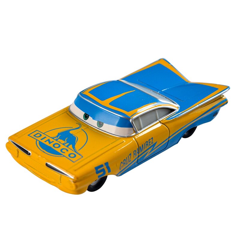 100% Brand New Car Disney Pixar Cars 3 Lightning McQueen 1:55 Diecast Metal Alloy Model Toys For Children's Birthday Gift