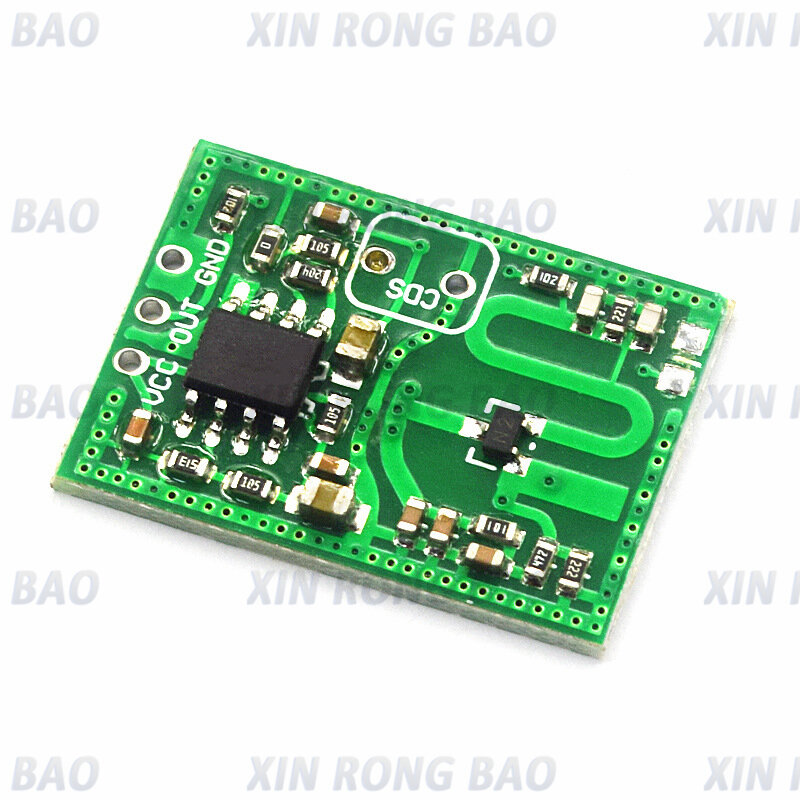 Module de détection micro-ondes RCWL-0515 g, longue distance de 12-15m, convient pour lampe de garage/lampe UV, 2.7