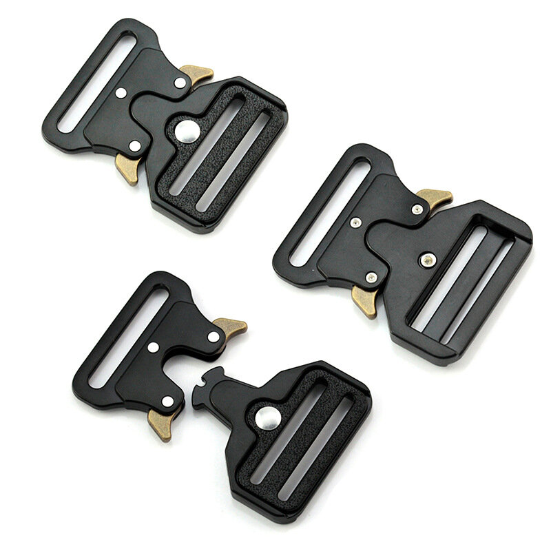 10pcs 39mm custom quick release metal alloy heavy duty belt buckles