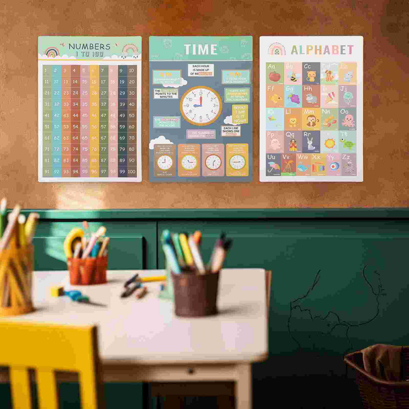 16 Sheets of Wall Hanging Posters Wall Hanging Posters Classroom Decorations Decorations