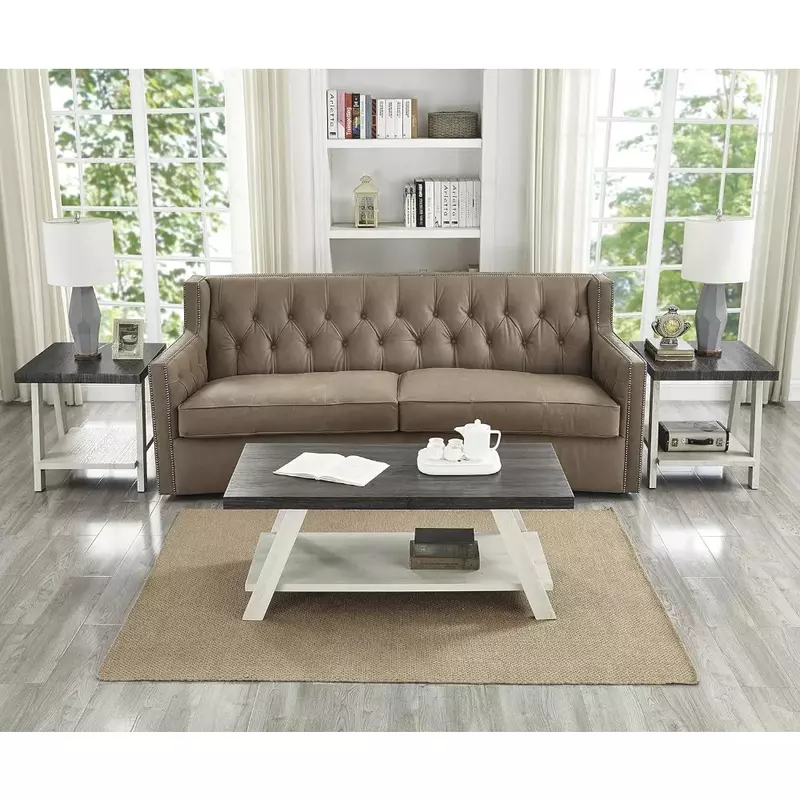 Couch tisch, zeitgenössische 3-teilige Couch tische aus Holz regal, Couch tisch