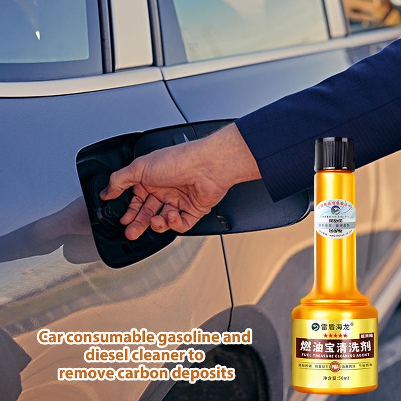 50ml Oil System Cleaner Exhaust Cleaner Clean Oil System Cleaner  Anti-Carbon Car Cleaning Supplies Oil System Stabilizer