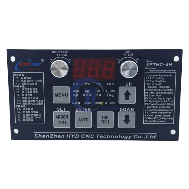 HYD XPTHC-4H Arc Voltage Plasma Controller ARC Torch Height Controller Stand Alone THC For CNC Plasma Cutting