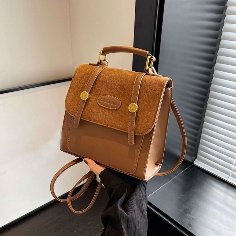 Французский рюкзак в стиле ретро, повседневные вместительные винтажные школьные ранцы, школьные ранцы, дорожные сумки через плечо для подростков