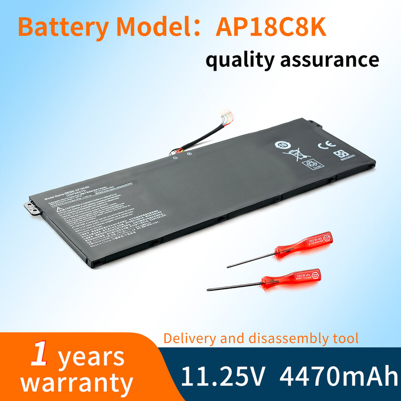 BVBH-batería AP18C8K AP18C4K para portátil Acer Aspire 5, A515-43-R057, R4MG, R6F6, R6WW, A515-44, R7NU, R5UZ, KT00304012, 4471mAh