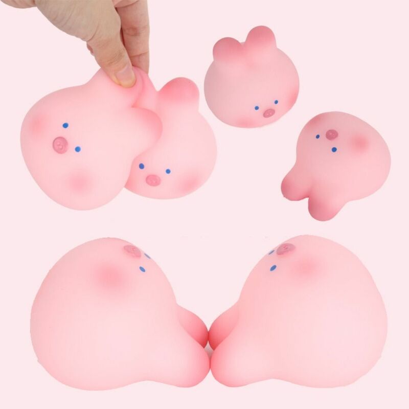 Cherry Blossom Pig Pink Pig Squeeze Toy Vent Toys Mochi Sakura Pig Pink Rabbit Party Favors