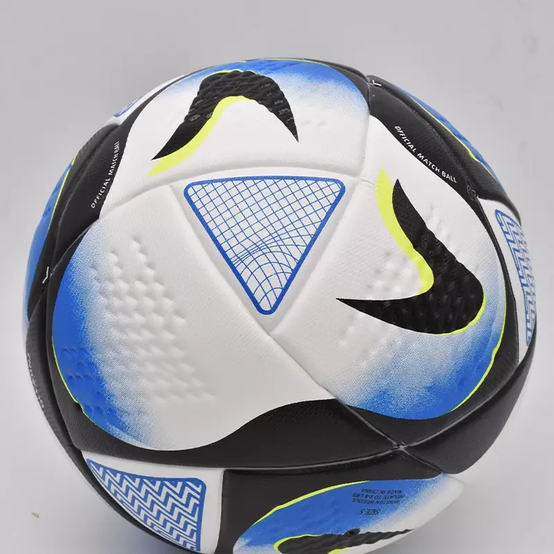 ลูกฟุตบอลอย่างเป็นทางการขนาด5พรีเมียร์ซอฟท์พียูไร้รอยต่อทีมประตูฟุตบอลลูกฟุตบอลแข่งขัน latihan Sepak Bola