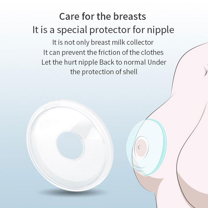 Penangkap susu untuk menyusui dapat dipakai untuk penangkap ASI ASI scrub untuk Bra cangkang payudara untuk nyeri puting Postpartum