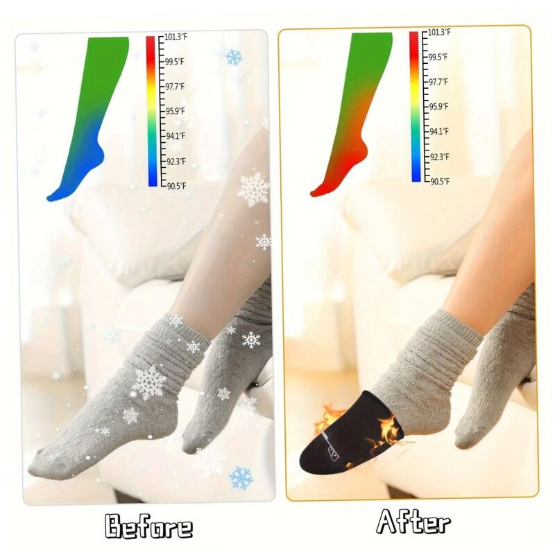 Thermal Toe Covers Easy to Clean Winter Elastic Toe Warmers Neoprene Feet Warmers Feet Shoe Warmers
