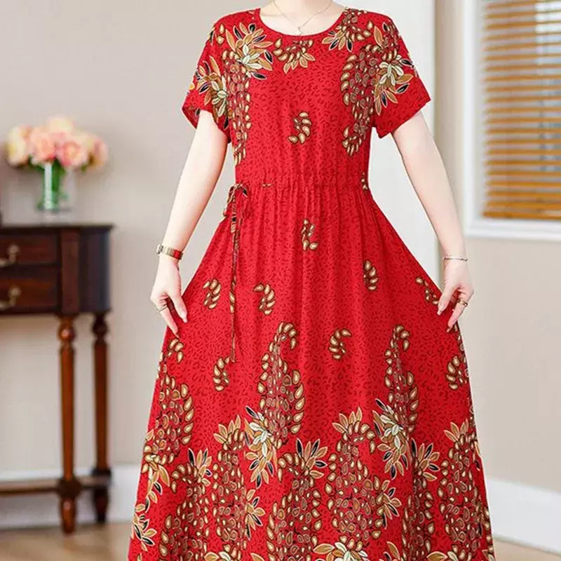 2024 New Style Pure Dress Summer Beautiful and Beautiful Overall Silk Dress Fashionable and luxurious Dress for Women