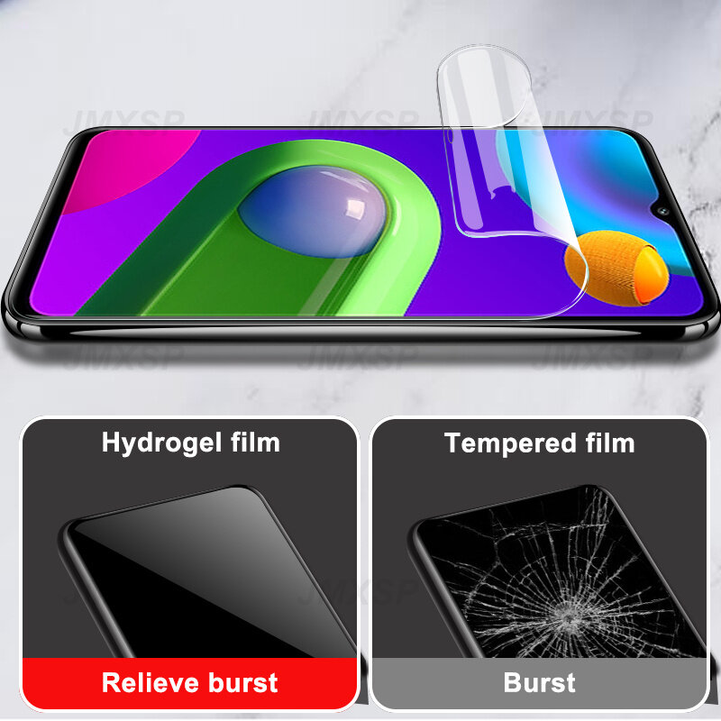 3 Buah Film Hidrogel untuk Samsung S10 S9 S8 Plus Lite S10e S7 Pelindung Layar untuk Film Samsung Galaxy Note 10 Lite 9 8 A10 A80 A90