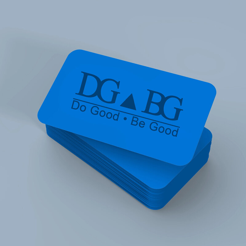 Business Card Custom Printable 300Gsm Round corner 100/ 200/500/1000/Lot Colorful Visiting Tags Logo Printing