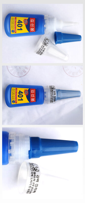 10pcs/set 12/20g Strong Transparent 401 Glue Soft Manicure Repair Metal Plastic Accessories Multi-Functional Adhesive Super Glue