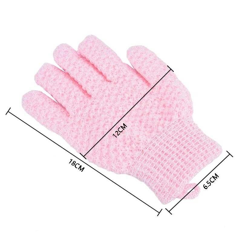 NEW 1PCS Peeling Exfoliating Mitt Glove For Shower Scrub Gloves Sponge SPA Bath Glove