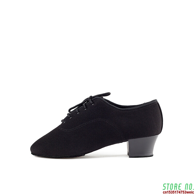 حقيقي حذاء رجالي أحذية الرقص اللاتينية الكبار اثنين نقطة باطن المعلم أحذية لينة قاعدة أحذية الرقص الذكور 417 أكسفورد القماش كعب 4.5