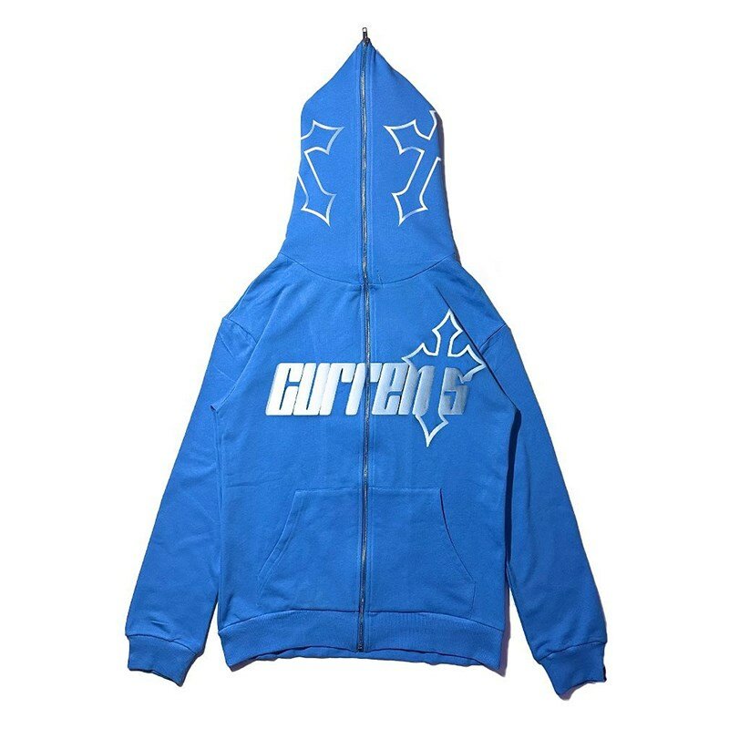 Stitch Zip Up Hoodies Women Men Jacket Casual Hip Hop Harajuku Streetwear Y2K Clothes Top Loose Grunge Hooded Sweatshirt hoodies