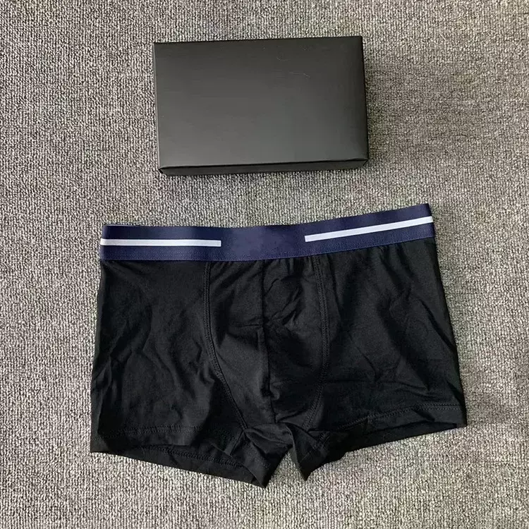 3D Pouch Shorts mutande pantaloni Boxer maschili senza cuciture New Fashion Letter Printing Boxershorts intimo da uomo in cotone traspirante
