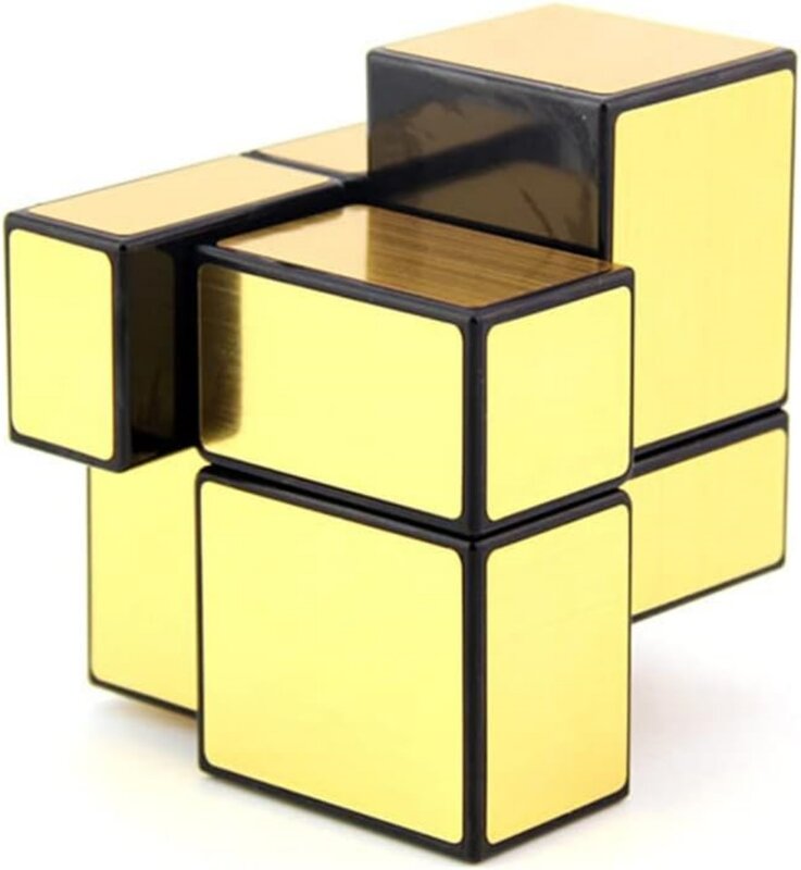 Shengshou 매직 미러 큐브, 2x2x2, 5.7cm 속도 매직 퍼즐 큐브, 2x2 큐브 매직 스티커, 어린이 교육 큐브 학습