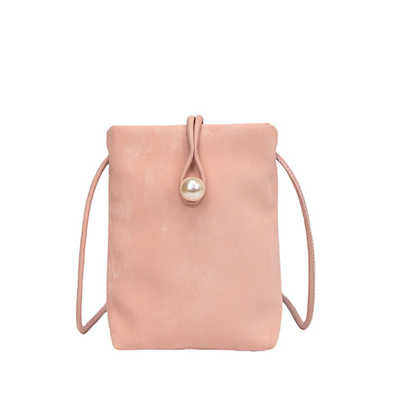 Bolsas Crossbody monocromáticas para mulheres, mini bolsas e bolsas de ombro para senhoras, bolsa designer simples para meninas, 2021