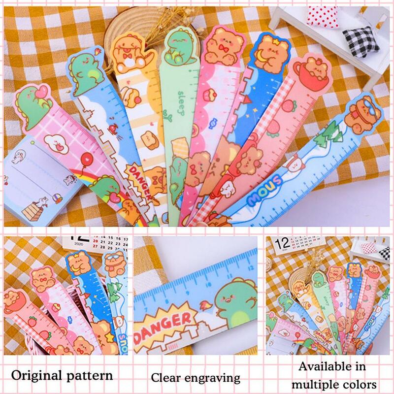 Cute Cartoon Animal Soft Ruler Student Measurement To Styles Not Tool Various Easy Office School Stationery Flexibility Bre X5S4