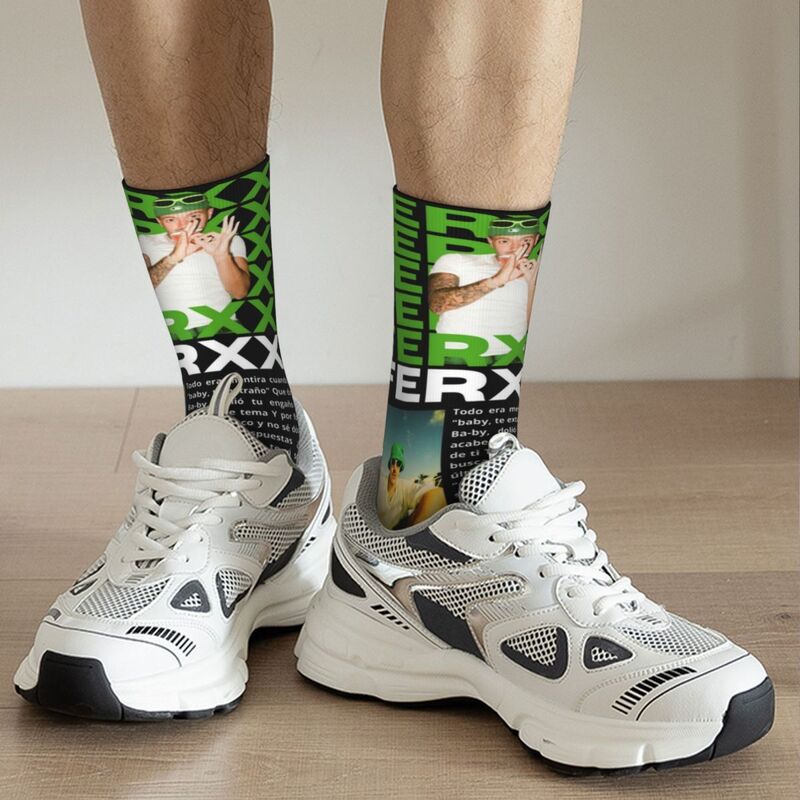 ถุงเท้าทัวร์สุดเท่สำหรับทุกเพศถุงเท้าคอนเสิร์ตแร็ปเปอร์2024ถุงเท้าของแปลกใหม่ตรงกลาง Tubesocks ของขวัญที่ยอดเยี่ยม