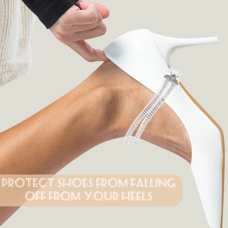 Sangles anti-chute pour lacets de chaussures, lacets lumineux anti-lâche, poignées transparentes de rinçage de remplacement, détachables pour femmes