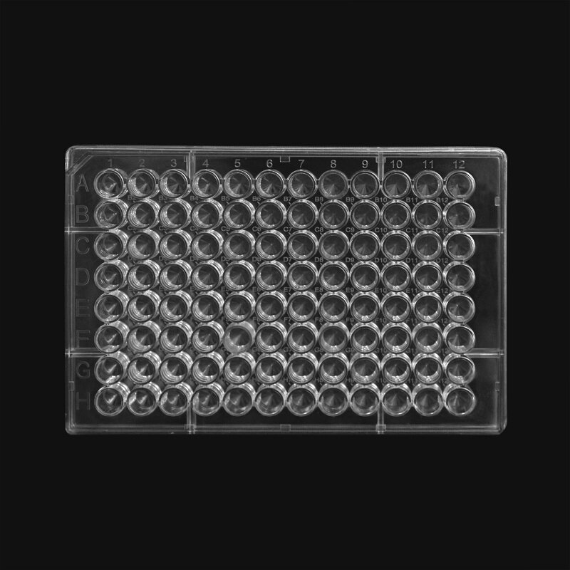 LABSELECT 96-Well cell culture plate, V-shaped bottom, 11538