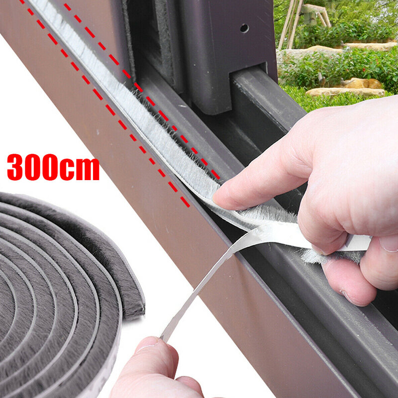 Dense And Tidy Fur Sealing Strip 1 Pcs Brand New Dust-proof High Quality Noise Insulation Well Sealing Ability