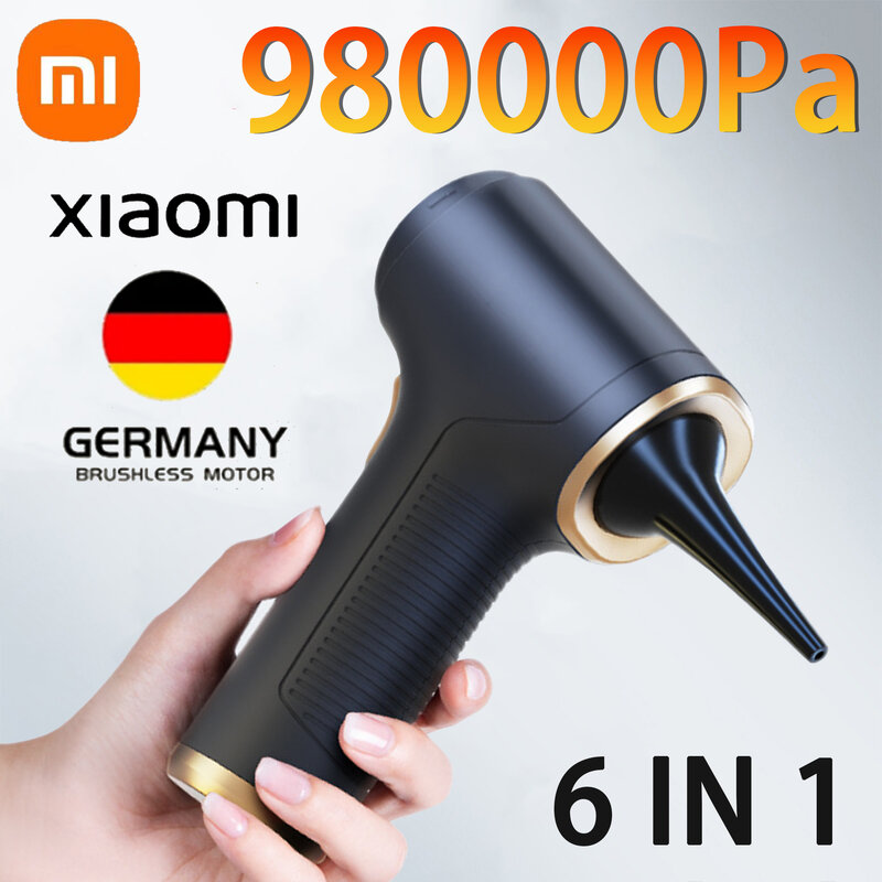 Xiaomi 980000PA Car Vacuum Cleaner Portable Wireless Hand held Cleaner for Home Appliance Powerful Cleaning Machine Car Cleaner
