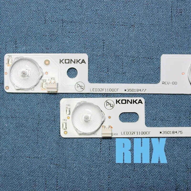Barra de luz Universal Konka LED32F1100cf, 2x4 LED x 3 V + 2x3 LED x 3 V, 35018476, 35018478