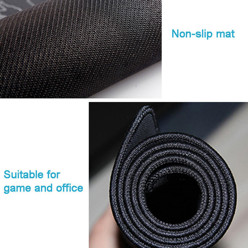 Bardzo duża podkładka pod mysz do gier do gracz komputerowy laptopa notebooka średnia mała klawiatura antypoślizgowa dywanowa mysz mata gumowa dywanowa dywanowa dywanik stołowy