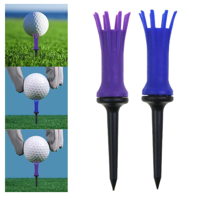 Rubber Golf Tee Golf Mat Tees Wear Resistant Golf Ball Tee Golf Tees for Outdoor