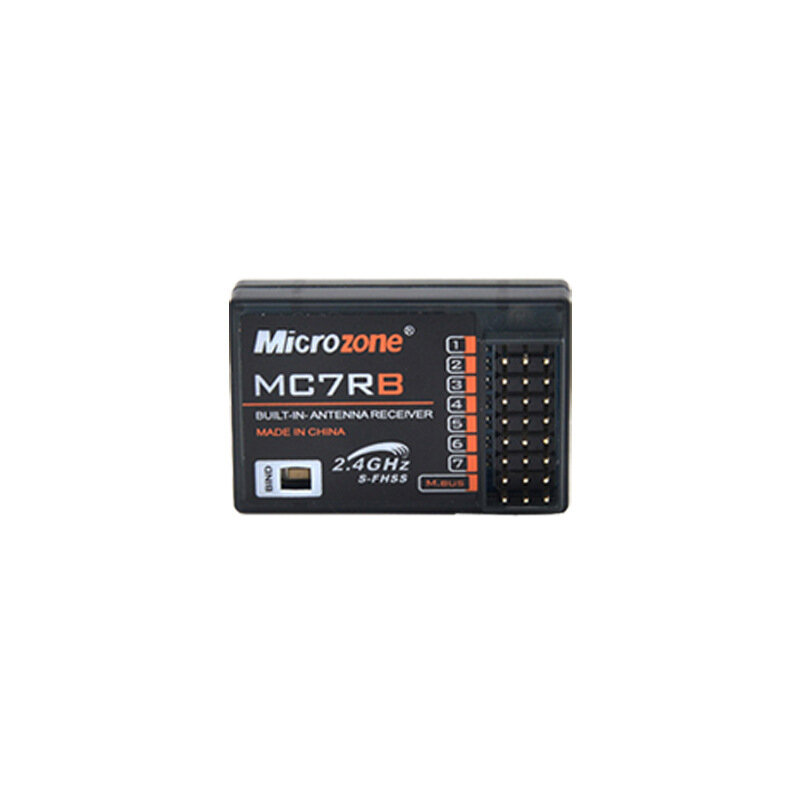 Mini Receptor para Controlador Microzone, Transmissor para Avião RC e Drone, Mc6re, Mc7rb, E6r-e, 6ch, 2.4g