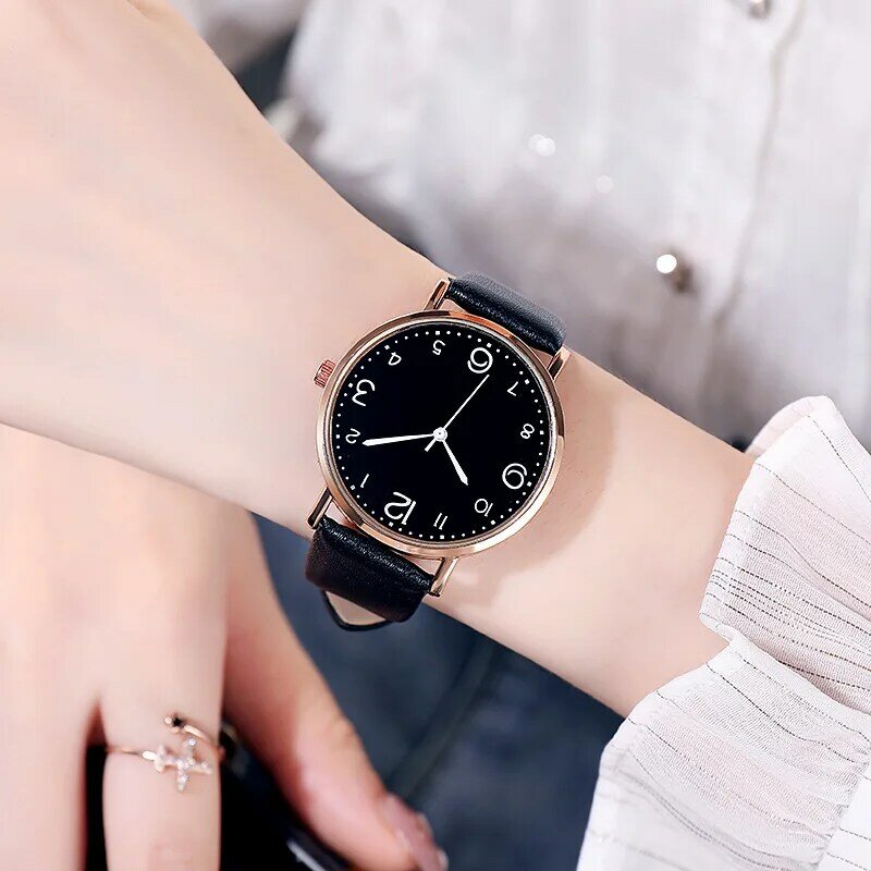 Popular Women Casual Net with Stars Decoration Fashion Wild Belt Watch Popular Women Casual Net with Stars Decoration Fashion Ne