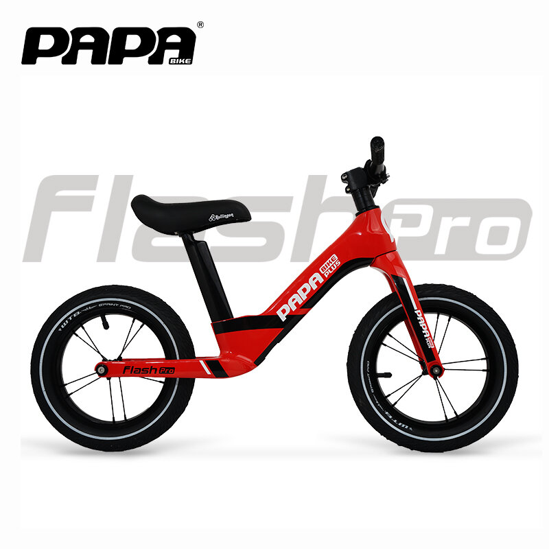 Bicicleta de equilíbrio de carbono para crianças, sem pedal, bicicleta Kids Balance, adequado para 2-6 anos de idade