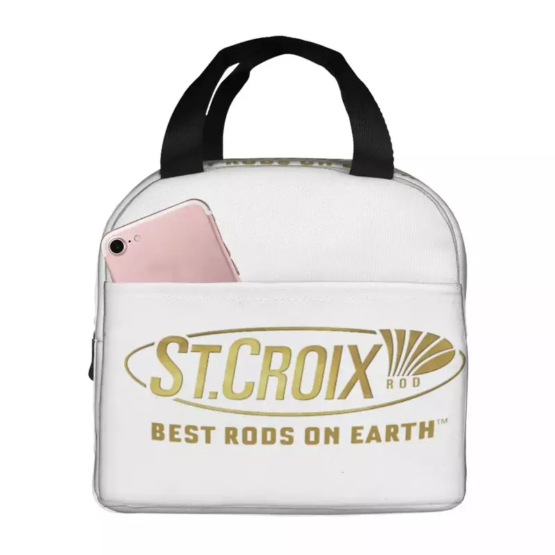 Life Love St Croix Merch 658 Insulated Lunch Bags Picnic Bags Thermal Cooler Lunch Box Lunch Tote for Woman Work Children School