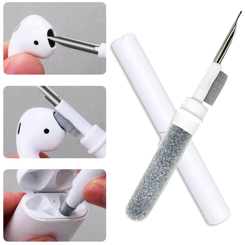Fone de ouvido Bluetooth Kit de limpeza, Earbuds Case, Pen Bursh Ferramentas para Samsung, Xiaomi Airdots, Huawei, Airpods Pro 1, 2, 3