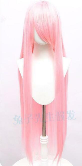 100Cm Long Staight Cosplay Wig Heat Resistant Synthetic Hair Anime Party wigs 42 color Colourful  brand wig cap