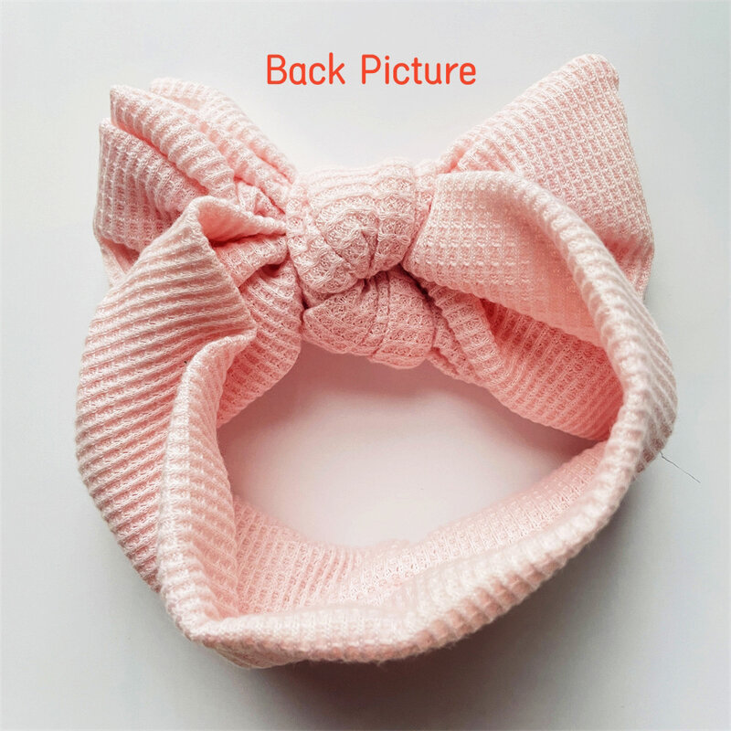 Baby Mädchen Bogen Stirnband für Kinder Neugeborenen Baby Turbane für Babys Solide Große Bowknot Stirnbänder Infant Baby Haar Zubehör