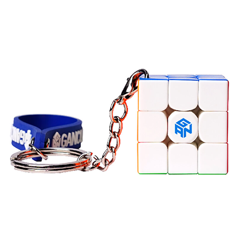 GAN330 Puzzle Cube Porte-clés Vitesse Magique, 3x3x3, 328 Jouets