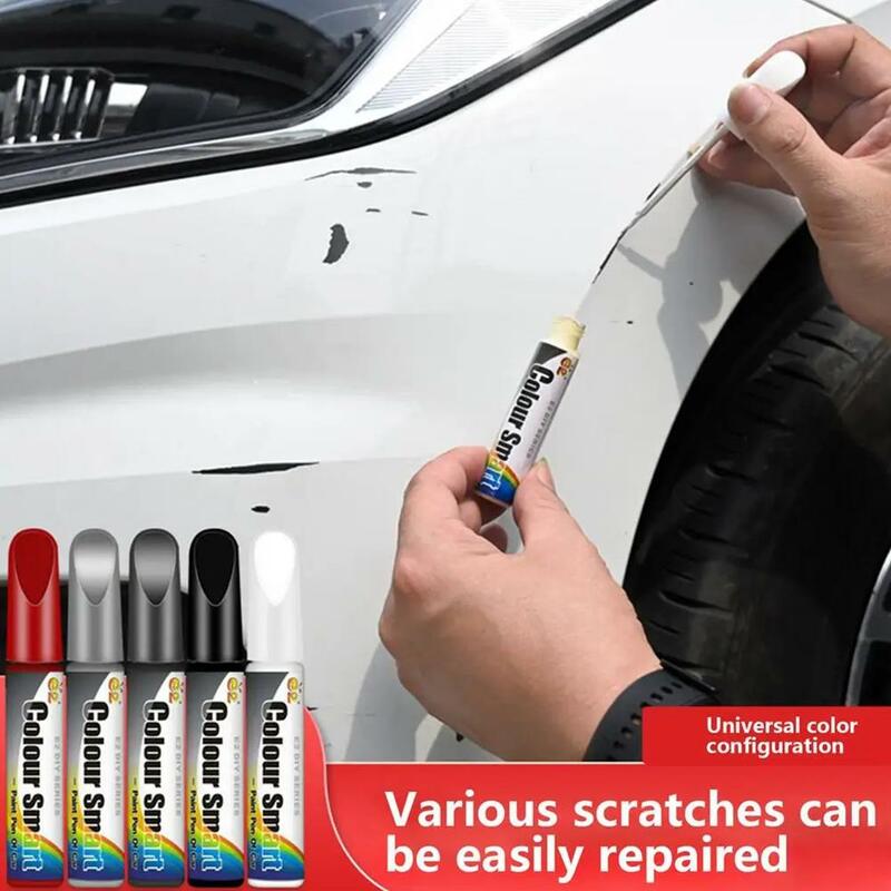 Auto-Kratzer-Entferner-Stift Car Paint Scratch Repair Pen, Cor Universal Touch-up Pen, Black White Pearl Black