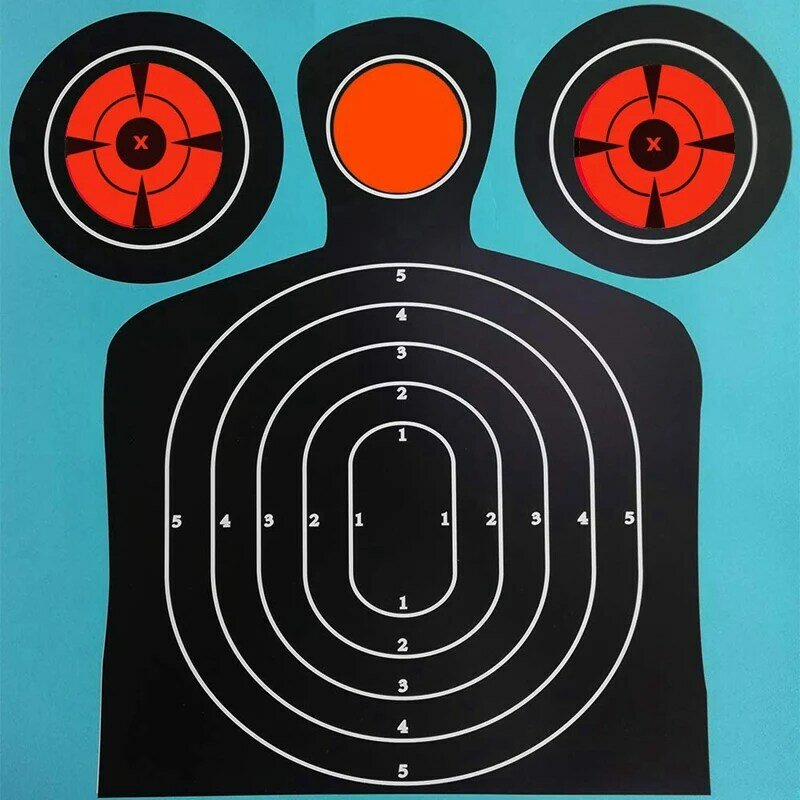 Stiker Target (kuantitas 375 buah 3 inci) Target perekat diri untuk Target berburu