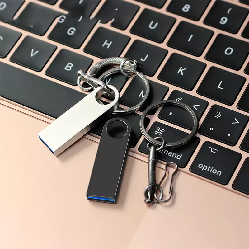 Super USB 3.0 Metal Pen Drive, USB Flash Drives, Pendrive de alta velocidade, 1TB Cle, 512G, Memory Stick SSD portátil, frete grátis