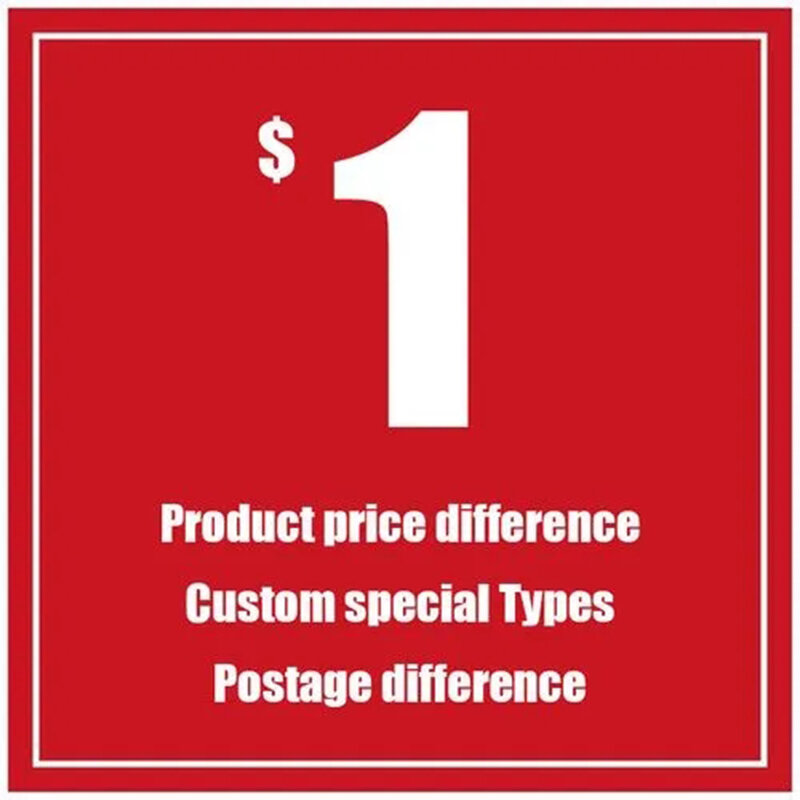 Diferencia de precio del producto/logotipo personalizado/diferencia de franqueo