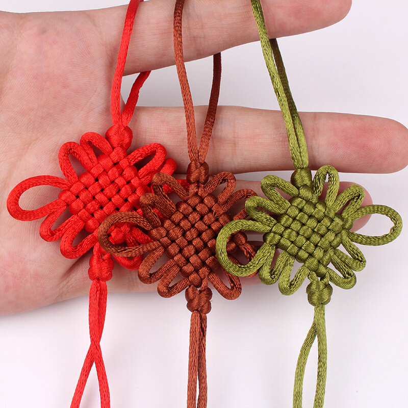 Small festive tassel pendant small Chinese knot pendant family room clothes pendant decorative supplies