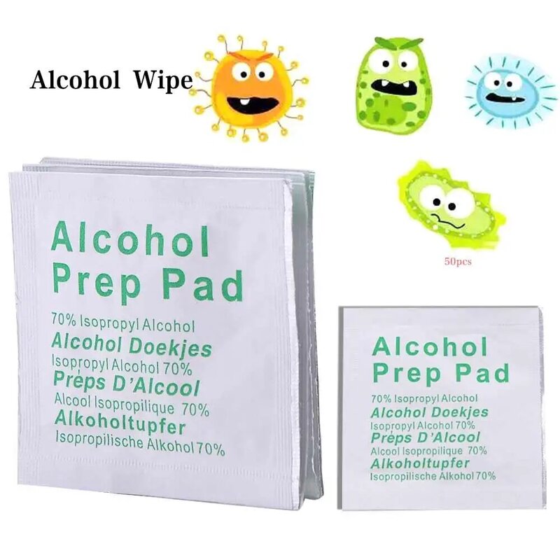 Lingettes hygiéniques portables pour la désinfection et la stérilisation des livres de la peau, tampons de support en papier, à usage domestique, 70%